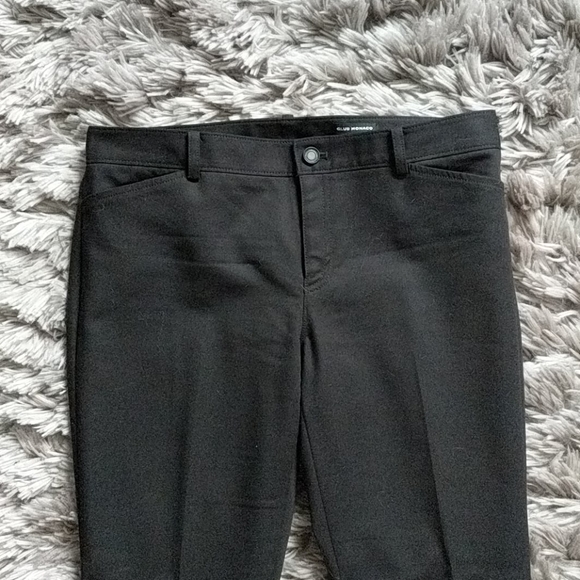 Club Monaco Black Ankle Length Dress Pants - Picture 2 of 12